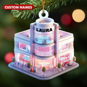 Personalized Shopping Mall Christmas Ornament-Gifts For Store Owners-2024 New Release
