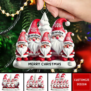 Personalized Merry Christmas Family Ornament-2024 New Release