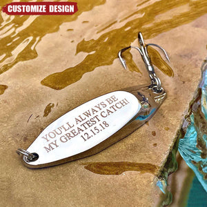 Personalized Engraved Fishing Lure - Gifts For Fishing Lover