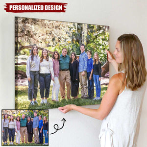 Personalized ORIGINAL Oil Painting From Photo-100% hand-painted