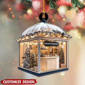 Personalized cosmetic Shop Ornament-Gift For Girl-2024 New Release