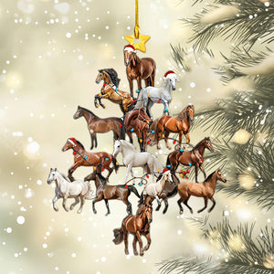 Horse Christmas Ornament-Gift For Horse Lover-New Release