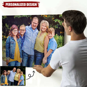 Personalized ORIGINAL Oil Painting From Photo-100% hand-painted