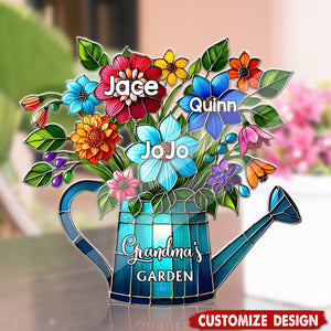 Grandma's Mom's Garden - Personalized Acrylic Plaque