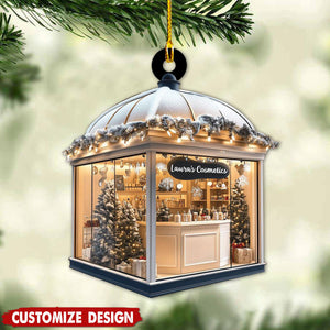 Personalized cosmetic Shop Ornament-Gift For Girl-2024 New Release