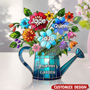 Grandma's Mom's Garden - Personalized Acrylic Plaque