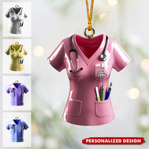 Christmas Nurse - Personalized Nurse Ornament