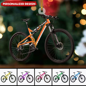 2024 New Release Personalized Mountain BikeChristmas Ornaments