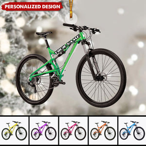 2024 New Release Personalized Mountain BikeChristmas Ornaments