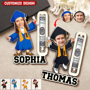 Personalized Graduation Photo Money Holder Class Of 2025