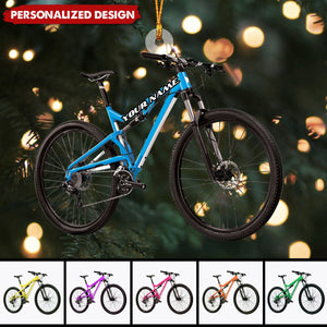 2024 New Release Personalized Mountain BikeChristmas Ornaments