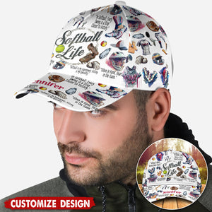 Softball Life - Personalized Softball Classic Cap