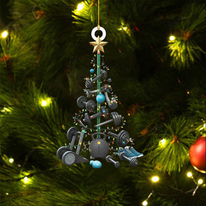 Fitness Tools Christmas Tree Ornament-Gift for Fitness Lovers-New Release