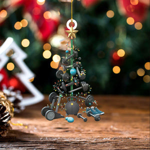 Fitness Tools Christmas Tree Ornament-Gift for Fitness Lovers-New Release