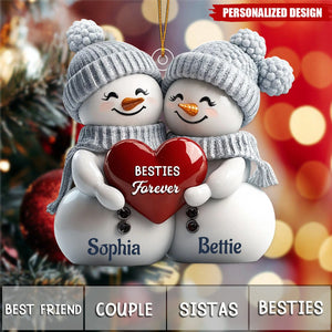 New Release Christmas Snowman-Personalized Acrylic Ornament