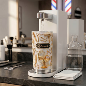 Personalized Barber Themed Tumbler - Gift For Barbers & Hairstylists