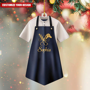 Personalized Hairdresser Christmas Ornaments Hair Stylist Gift - 2024 New Release