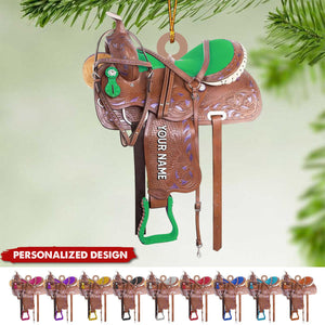 Personalized Horse Sadle Ornament-Gifts For Cowboys-2024 New Release