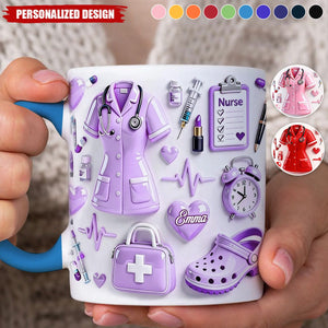 Nurse Life-Personalized Nurse Mug
