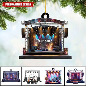 Personalized Music festivals/Concert Ornament-Gift For Music Lovers-2024 New Release