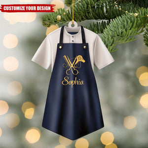 Personalized Hairdresser Christmas Ornaments Hair Stylist Gift - 2024 New Release