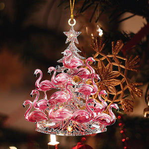 Flamingo Christmas Ornaments-Gift For Flamingo Lovers-2025New Release