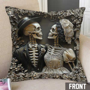 Til Death Do Us Part - Personalized Couple Pillow - Anniversary Gift For Husband,Wife