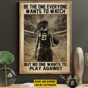 Okbands New Realease-Personalized Basketball Poster-Gift For Basketball Lovers