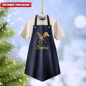 Personalized Hairdresser Christmas Ornaments Hair Stylist Gift - 2024 New Release