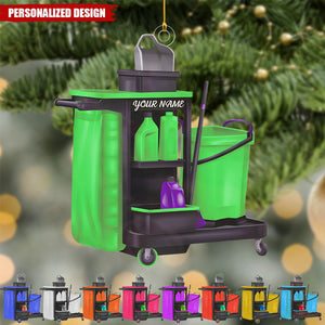 Personalized Housekeeper/Janitor Tools Ornament-Gifts For Housekeeper Janitor-2024 New Release