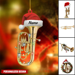 Personalized Trumpet Ornament-Gift For Trumpet Artist Trumpet Lover-New Release