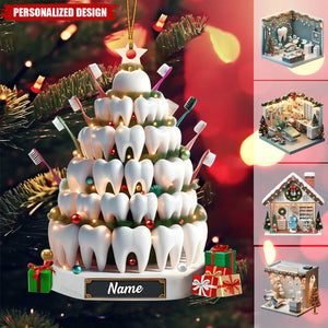 New Release Personalized Dental Ornament-Gifts For Dentist