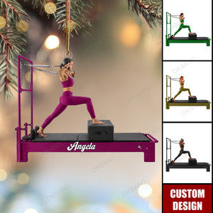 Personalized Pilates Ornament - Gift For Pilates Lovers