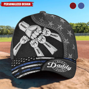 The Power Of Dad Comes From Love-Personalized Classic Cap