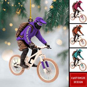 Personalized Mountain Bike Ornament - 2024 New Release