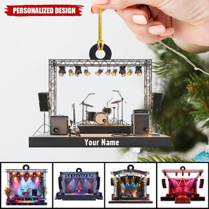 Personalized Music festivals/Concert Ornament-Gift For Music Lovers-2024 New Release
