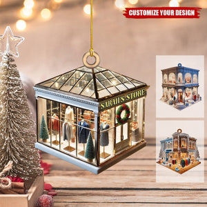 Personalized Clothing Store Christmas Ornament - 2024 New Release