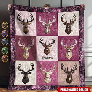 Country Girl-Personalized Hunting Blanket
