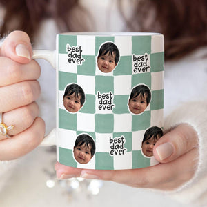 Personalized Best Dad Ever Retro Mug - Gift For New Dads & Father’s Day