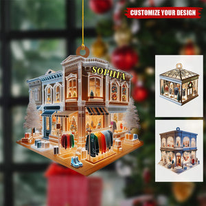 Personalized Clothing Store Christmas Ornament - 2024 New Release