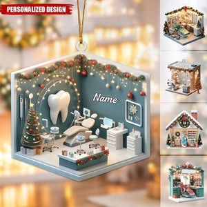 New Release Personalized Dental Ornament-Gifts For Dentist