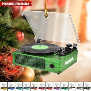 2024 New Release Personalized Vinyl Record Christmas Ornament-Gift For Vinyl Record Lovers