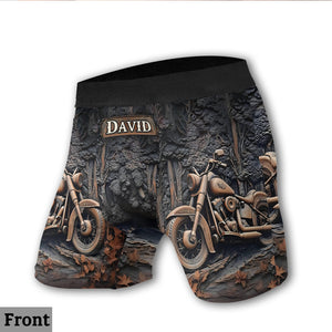 Strong Engine - Personalized Biker Men's Boxer Briefs