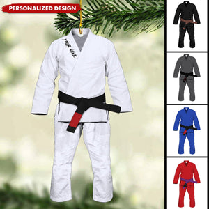 New Release Personalized Jiu Jitsu Uniform Ornament-Gifts For Jiu Jitsu Lovers