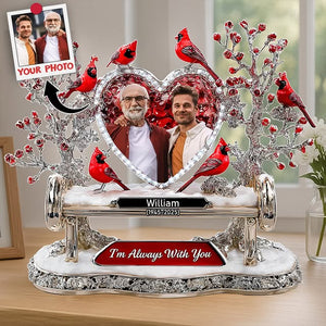 I'm Always With You - Personalized Acrylic Plaque - Memorial Gift For Heaven