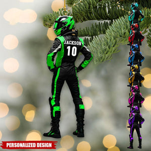 Personalized Race Car Ornaments-Gifts For Race Car Lovers-New Release