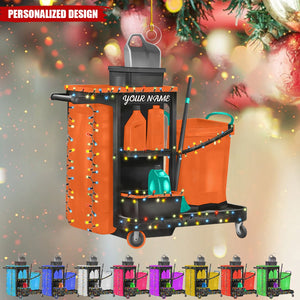 Personalized Housekeeper/Janitor Tools Ornament-Gifts For Housekeeper Janitor-2024 New Release