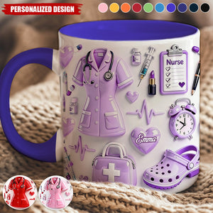 Nurse Life-Personalized Nurse Mug
