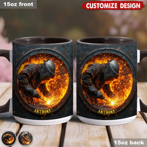 Personalized Welder Mug - Gift For Welder Man