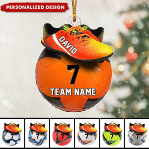 Personalized Soccer Ornament-Gifts For Soccer Players and Soccer Lovers-New Release